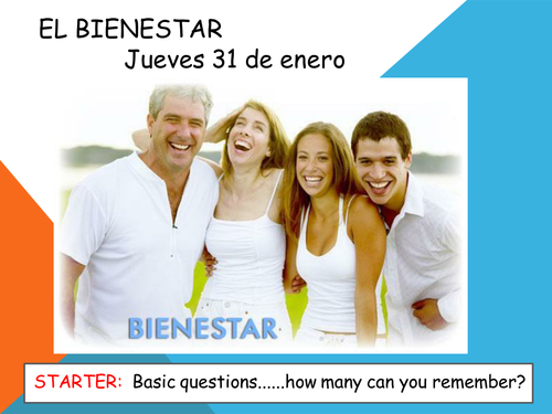 El bienestar