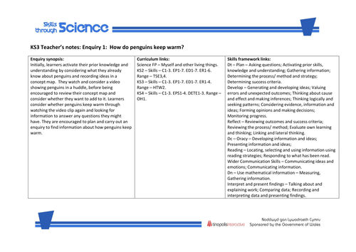 Skills Through Science KS3