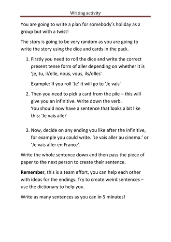 Holidays carousel lesson