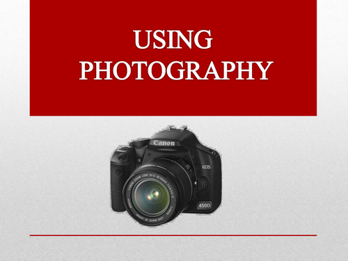 Using Photography