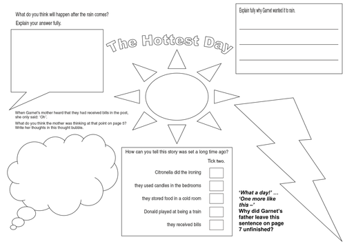 Reading Sats Practice Task #3