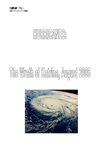 hurricane workbook