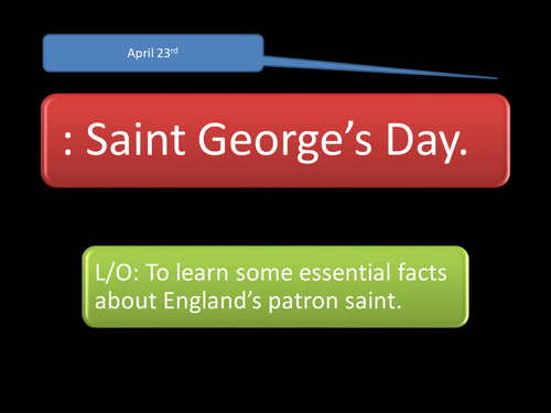 Who was St.George ?