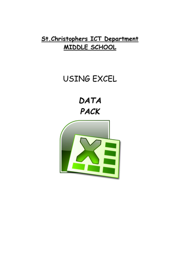 Data to use with Excel