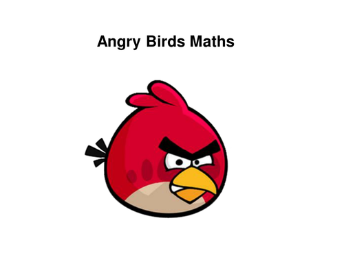 KS3 - Angry Birds Maths - Algebra Worksheets