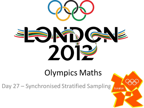 Stratified Sampling - Entry / Starter Activity