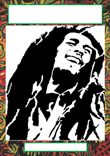 Bob Marley Topic Book Front Cover