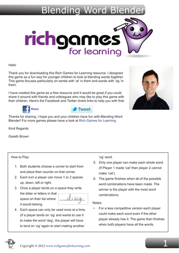 Blending Word Blender