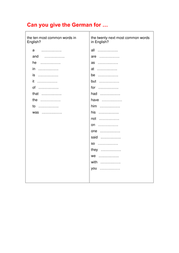 Revision of high-frequency language