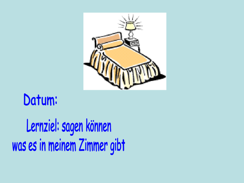 In meinem Zimmer 1 | Teaching Resources