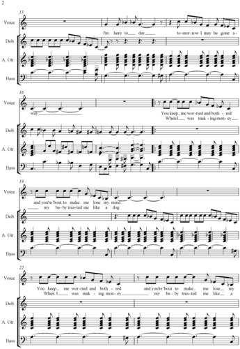 Twelve Bar Blues in C