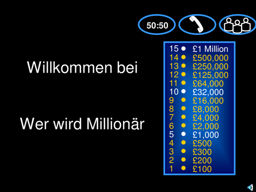 Who wants to be a millionaire Logo 2 Module 1