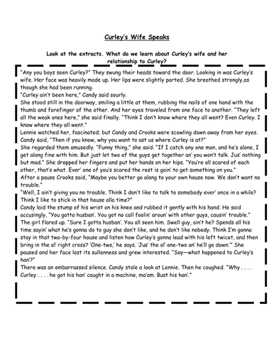 Of Mice and MEN SOW worksheets | Teaching Resources