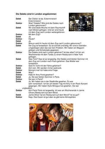Die Daleks in London - Dialog
