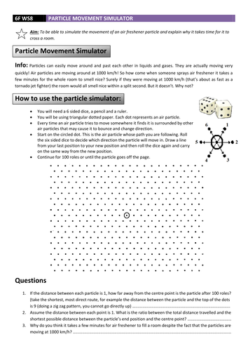 Random Particle Movement Simulator