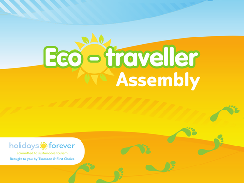 Become an Eco-traveller: Assembly presentation