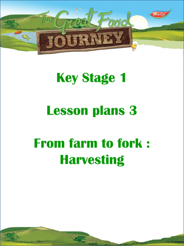 The Great Food Journey: KS1 Harvesting