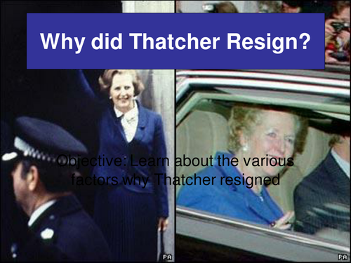 the downfall of thatcher