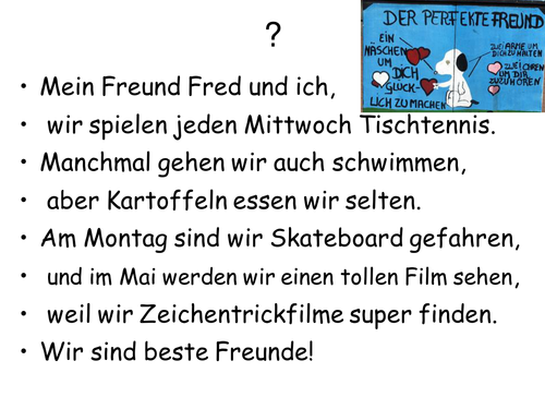 Verb endings with 'wir'