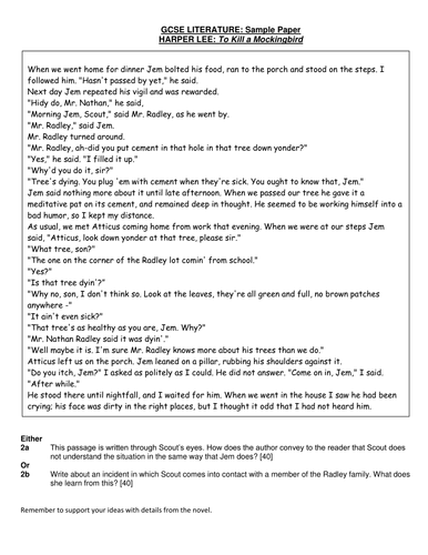 Edexcel igcse english literature coursework mark scheme picture