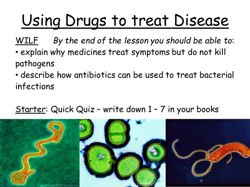 NEW AQA B1.1.7 Drugs & Disease & Growing Bacteria