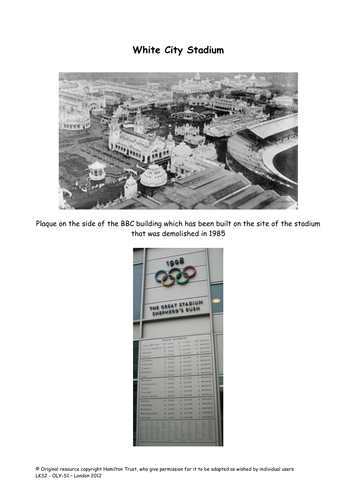 London Olympics 1908