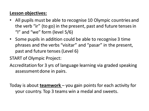 Countries and tenses