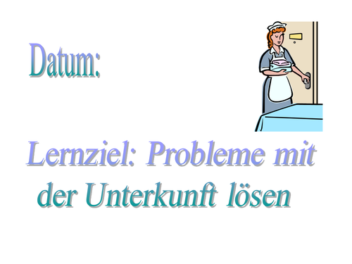 Probleme mit der Unterkunft