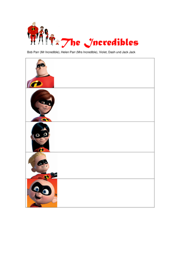 Die Unglaublichen - The Incredibles