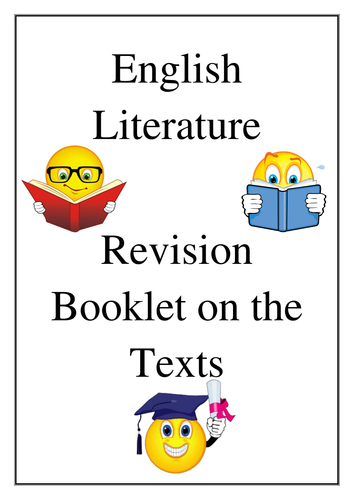 WJEC Literature GCSE Revision Booklet