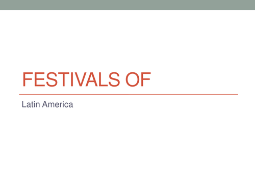 Festivals of Latin America