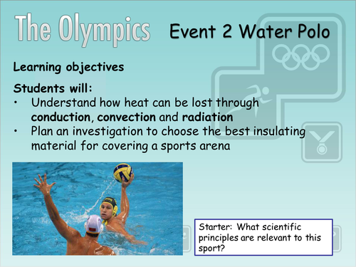 Science Olympics Lesson 2 - Water Polo
