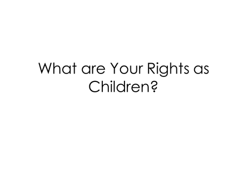 what rights do you have