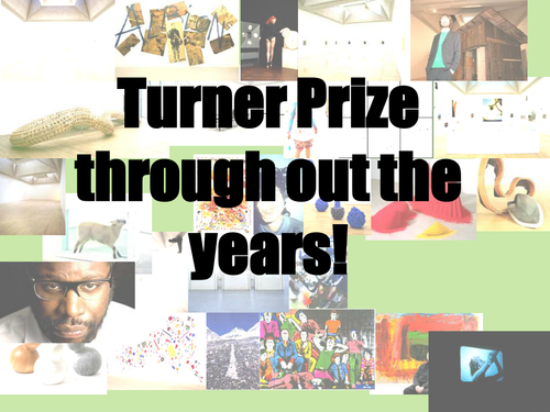 the turner prize throughout the years