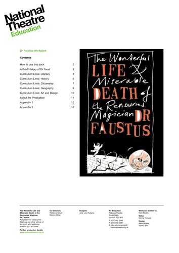 Dr Faustus - Resource Pack