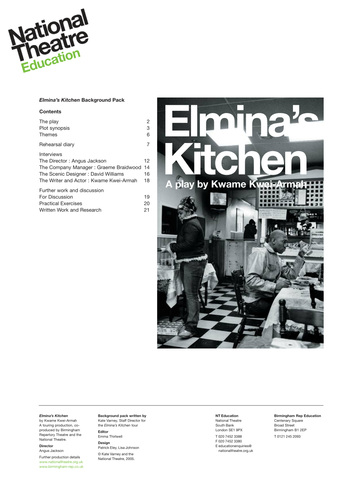Elmina's Kitchen - Resource Pack