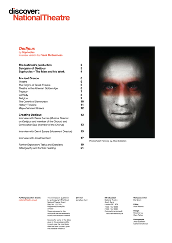 Oedipus - Background Pack