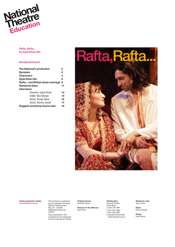 Rafta, Rafta... 2008 tour - Resource Pack