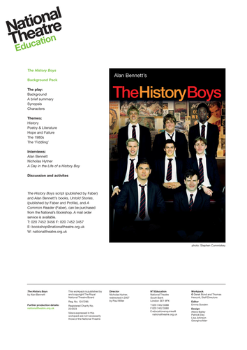 The History Boys 2007