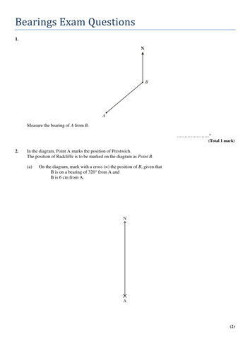 Bearings Revision Lesson