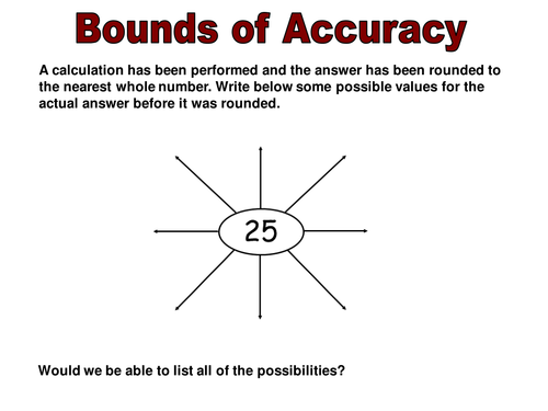 Bounds of Accuracy Resources