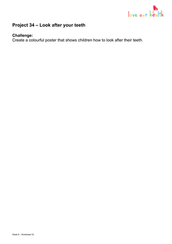 Look after your teeth