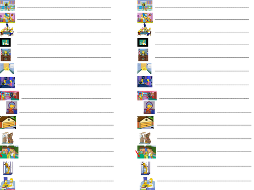 Ma maison - rooms of the house