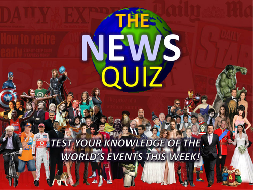 The News Quiz 7th 11th May 2012