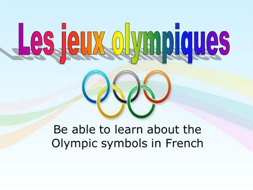 French Olympics lessons