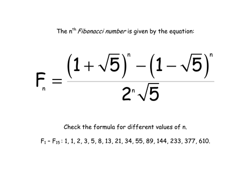 Nth Fibonacci Number Display