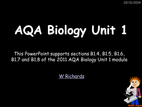 2011 AQA Biology Unit 1