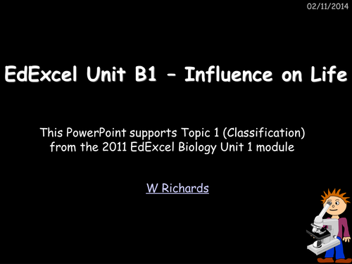 2011 EdExcel Biology Unit B1