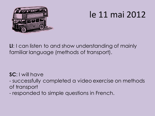 Methods of Transport