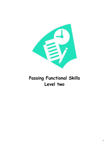 Passing Functional Skills- Level two